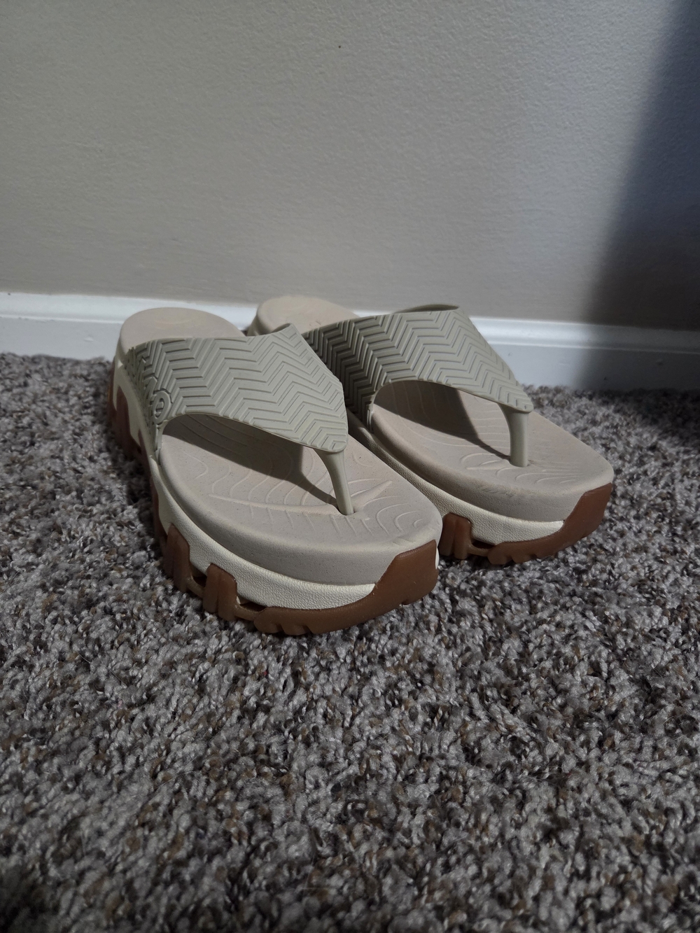 P448 Vibram Collab Bondi Thong Sandals — Coffee - Picture 2 of 9